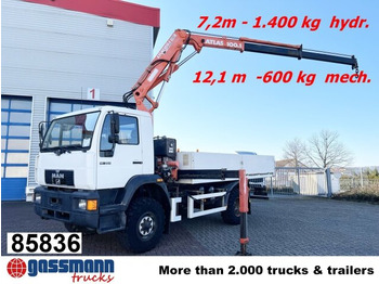 Camion plateau MAN 14.224