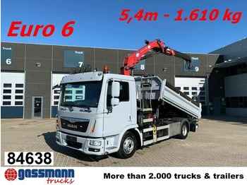 Camion benne MAN TGL 12.180