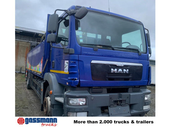 Camion plateau, Camion grue MAN TGM 18.290 4x2 BL, Heckkran Palfinger PK12001L,: photos 4