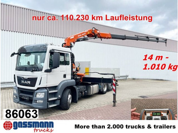 Camion plateau MAN TGS 26.360