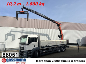 Camion plateau MAN TGS 26.400