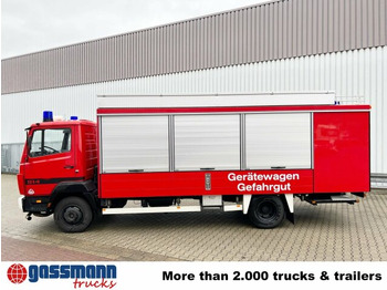 Camion de pompier Mercedes-Benz LK 914 4x2, Gerätewagen für Gefahrgut,: photos 4