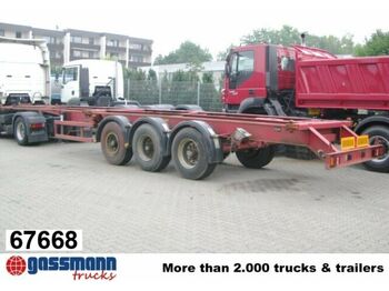 Semi-remorque porte-conteneur/ Caisse mobile