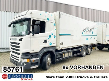 Camion fourgon SCANIA R 450