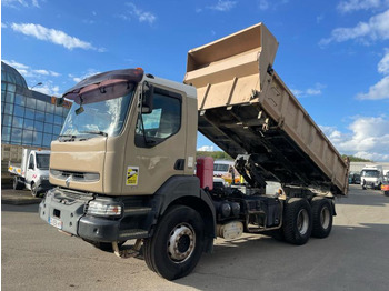 Camion benne RENAULT Kerax 340