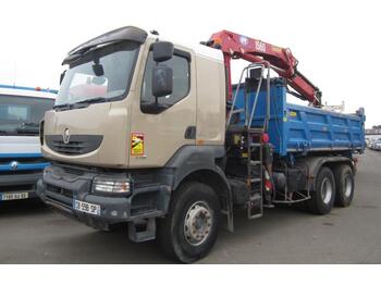 Camion benne RENAULT Kerax 370