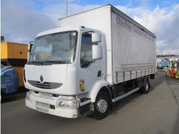 Camion à rideaux coulissants RENAULT Midlum 180