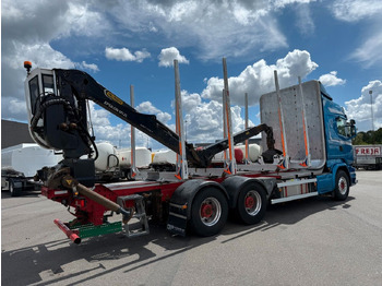 Camion grumier, Camion grue Scania R730 V8 6x4 Palfinger Epsilon M12L80 / Holz Wood: photos 4
