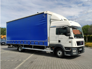 Camion à rideaux coulissants MAN TGL12.250 E6 Firana Tył Drzwi Dach Zsuwany Bogato Wyposażony: photos 5