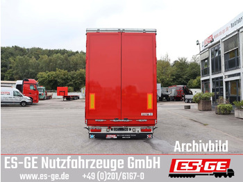 Semi-remorque surbaissé ES-GE 4-Achs-Satteltieflader mit Curtainsider-Aufbau: photos 5