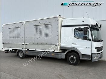 Camion fourgon MERCEDES-BENZ Atego 823 L Geflügelpritsche L - Fahrerhaus, Klima, 2 x AHK: photos 4 Camion fourgon MERCEDES-BENZ Atego 823 L Geflügelpritsche L - Fahrerhaus, Klima, 2 x AHK: photos 4