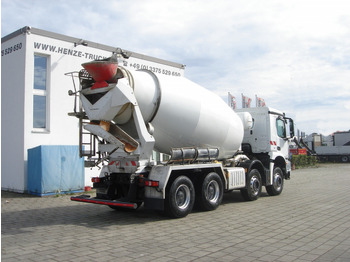 Camion MERCEDES-BENZ Arocs 3240 B 8x4 Betonmischer Deutsch Top AP Achsen: photos 3