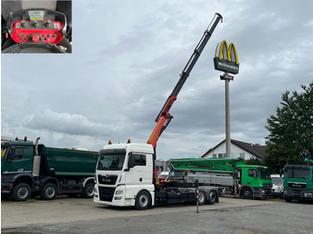 Camion plateau, Camion grue MAN MAN TG-X Pritsche Kran 26.460 6x2-2 BL PK 24.001/Funk Lenk: photos 3