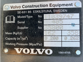 Tractopelle Volvo Tieflöffel mit Zähnen - Festanbau: photos 4