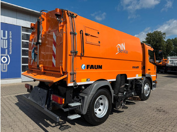 Balayeuse de voirie Mercedes-Benz ATEGO 1324 4x2 Kehrmaschine FAUN Viajet 6R/H: photos 5