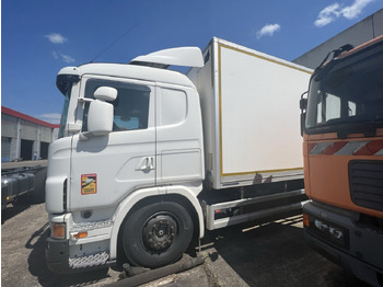 Camion fourgon Scania G420 6x2, ERSATZTEILSPENDER! G420 6x2, Liftachse, Hiab LBW, Motor defekt!: photos 2