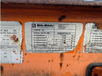 Crédit-bail  T 3 Kompakt 30,0 T 3 Kompakt  30,0, Hydr. Rampen, Verbr. auf 3m T 3 Kompakt 30,0 T 3 Kompakt  30,0, Hydr. Rampen, Verbr. auf 3m: photos 5