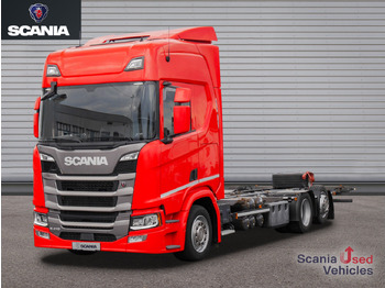 Camion porte-conteneur/ Caisse mobile SCANIA R 410