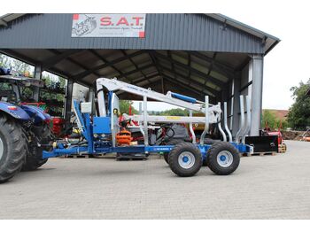 Remorque forestière neuf Scandic ST8S-72SC-10,5 to. Rückewagen: photos 1
