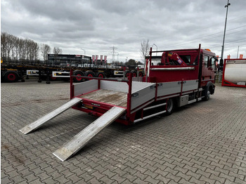 Camion grue MAN TGL 8.180 crew cab (DOKA), HMF535 K3 crane, 283 running hours only, 211.164 KM, ramps, EURO-6, TOP,-condition: photos 5