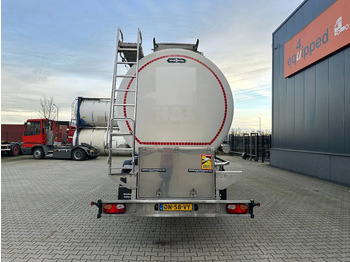 Semi-remorque citerne pour transport de la nourriture Van Hool FOOD / 39.000L / 3-COMP / INOX / NL-trailer / APK: 07/2026: photos 4