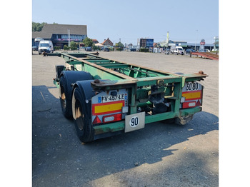 Semi-remorque porte-conteneur/ Caisse mobile ASCA 20: photos 2