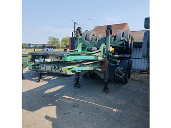 Semi-remorque porte-conteneur/ Caisse mobile ASCA