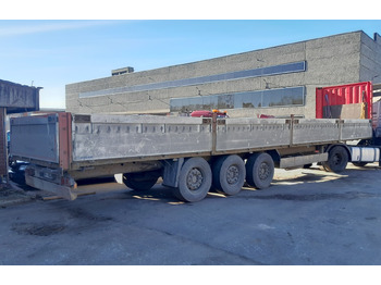 Semi-remorque plateau KRONE SD