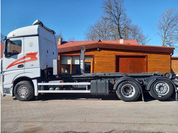 Camion ampliroll Mercedes-Benz Actros, 6X2, JOAB HOOK LIFT: photos 4