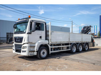 Camion plateau, Camion grue MAN TGS 35.420 BL-8x4-4+HIAB 188 E-2: photos 5