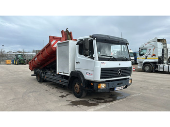 Camion ampliroll Mercedes-Benz SK 814 (BELGIAN TRUCK / HOOK / PERFECT CONDITION !!! / WITH CONTAINER / 363000 KM !!!! ): photos 4