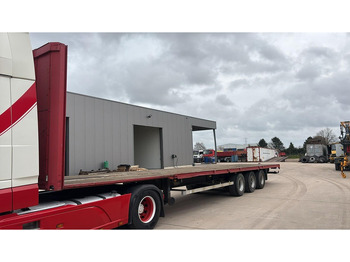 Semi-remorque plateau VAN HOOL