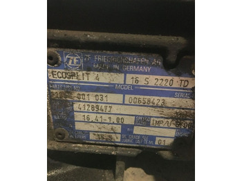 Boîte de vitesse pour Camion ZF Ecosplit 4 16S2220 TD 1356001031: photos 2 Boîte de vitesse pour Camion ZF Ecosplit 4 16S2220 TD 1356001031: photos 2