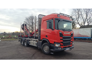 Camion grumier SCANIA R 450