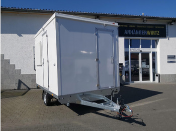 Remorque magasin Mobiles Büro 310x220x220cm Tür + 3 Fenster + WC Raum (M) 1200kg: photos 2 Remorque magasin Mobiles Büro 310x220x220cm Tür + 3 Fenster + WC Raum (M) 1200kg: photos 2
