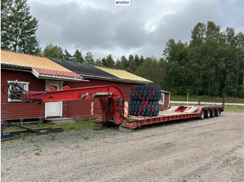 Semi-remorque surbaissé