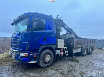 Camion plateau SCANIA R124