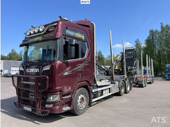Camion grumier SCANIA R 580