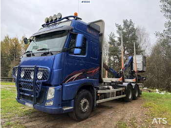 Camion grumier Volvo FH D13 Timber truck with Palfinger M110 crane: photos 2 Camion grumier Volvo FH D13 Timber truck with Palfinger M110 crane: photos 2