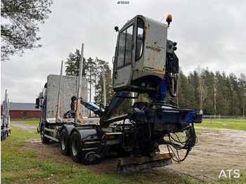 Camion grumier Volvo FH D13 Timber truck with Palfinger M110 crane: photos 5 Camion grumier Volvo FH D13 Timber truck with Palfinger M110 crane: photos 5
