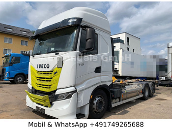 Camion porte-conteneur/ Caisse mobile Iveco S-Way 460 LNG BDF 6x2 *Retarder/Lenk+Lift/AHK: photos 4 Camion porte-conteneur/ Caisse mobile Iveco S-Way 460 LNG BDF 6x2 *Retarder/Lenk+Lift/AHK: photos 4
