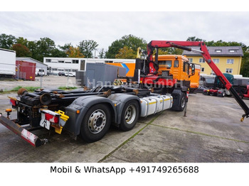 Camion ampliroll, Camion grue MAN TGS 26.400 BL *Hyva-20.60S/HMF-1444-22/Lenk+Lift: photos 3