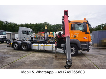 Camion ampliroll, Camion grue MAN TGS 26.400 BL *Hyva-20.60S/HMF-1444-22/Lenk+Lift: photos 2