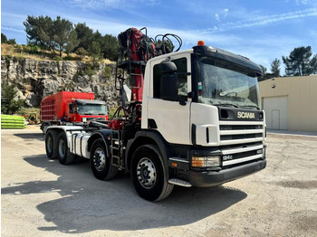 Camion ampliroll SCANIA 124