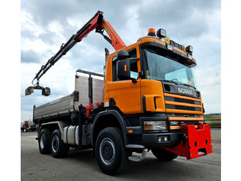 Camion benne SCANIA P114