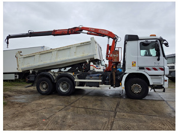 Camion benne, Camion grue MERCEDESA CTROS 3341 6X4 TIPPER CRANE FASSI F105: photos 5 Camion benne, Camion grue MERCEDESA CTROS 3341 6X4 TIPPER CRANE FASSI F105: photos 5