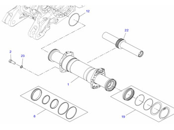 Vérin hydraulique FENDT