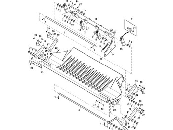 Frame/ Châssis JOHN DEERE