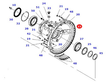Moteur de translation MASSEY FERGUSON