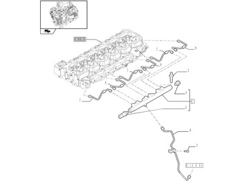 Préparation du carburant NEW HOLLAND